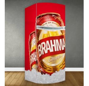 Adesivo geladeira Brahma
