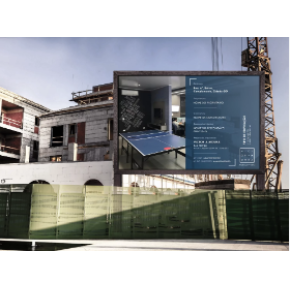 PLACA DE IDENTIFICAÇÃO DE OBRA PVC M2